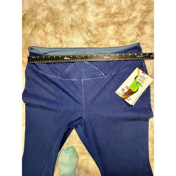 Women with Control Crop Pants Tummy Control Bue Jeans. NWT. Size US 22WP - Picture 9 of 14